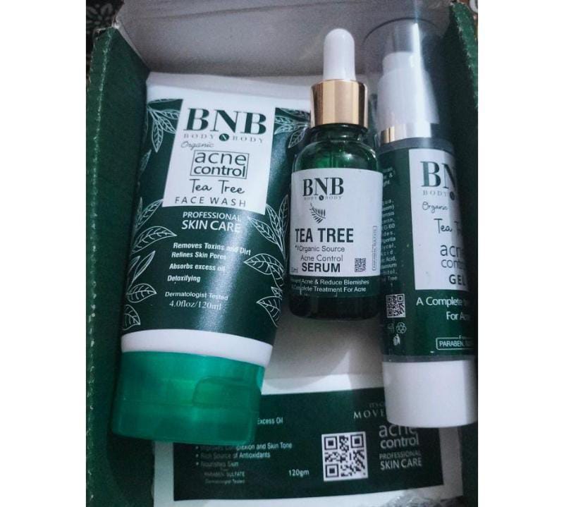 Clear & Radiant: BNB Acne Control Facial Kit - 4 in 1 in Pakistan